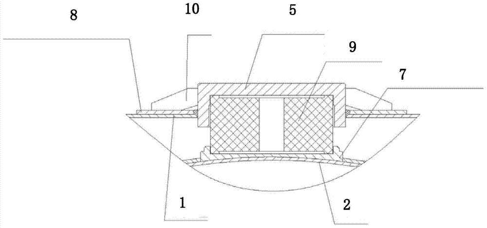 Inner tank and outer tank structural support