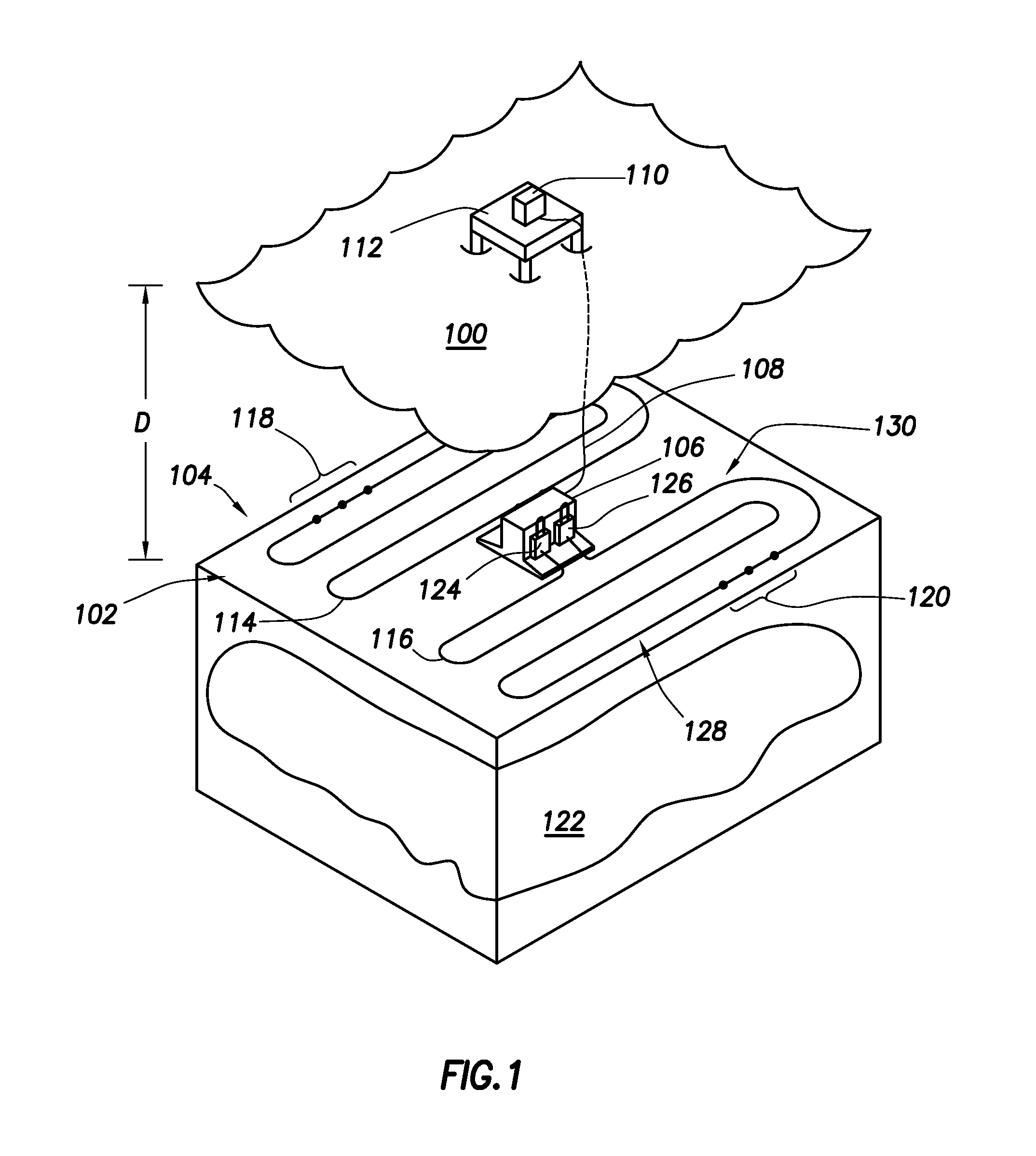 System and method of a reservoir monitoring system