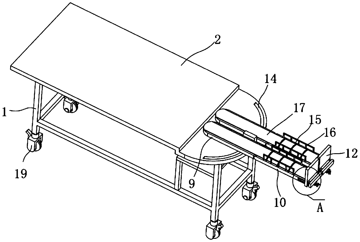 Autonomous training device for neurology department