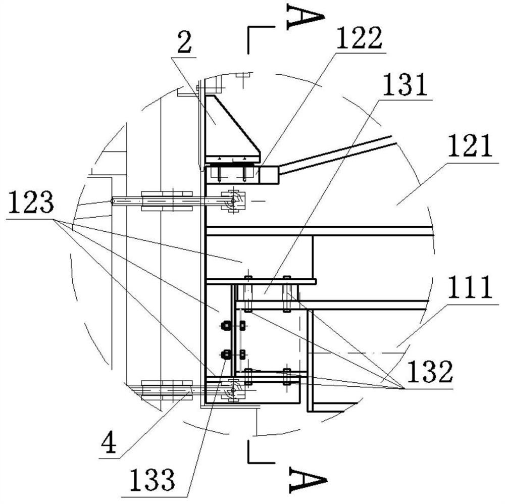 Ship lift lifting type double-steel-beam anti-collision system and redundant blocking and preventing method thereof