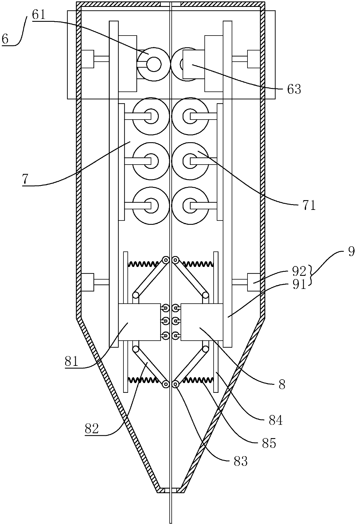 Numerical control four-shaft welding manipulator