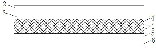 Kieselguhr type gas guiding extinguishing wallpaper