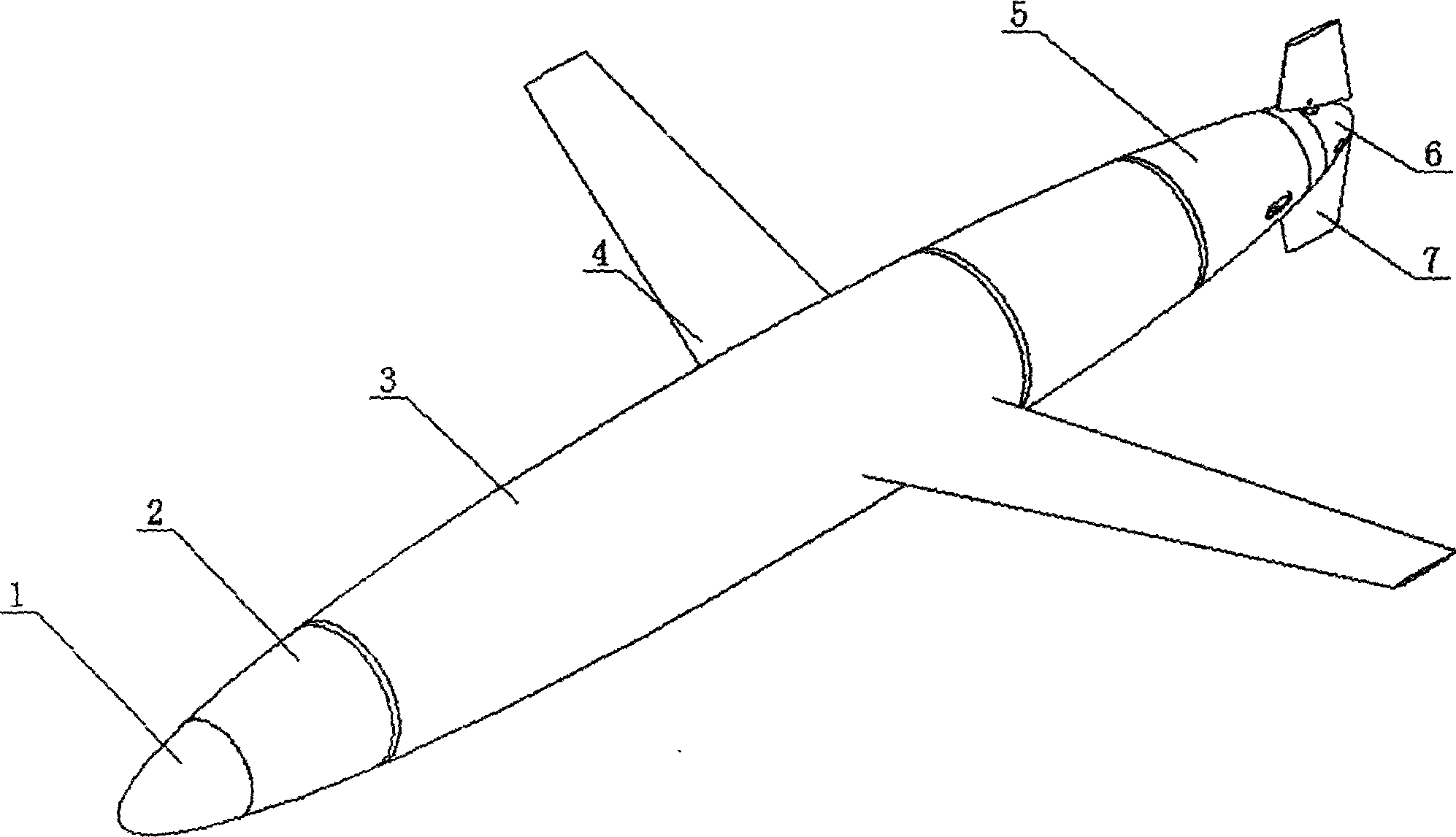 Shuttle-shaped underwater glider design and control method