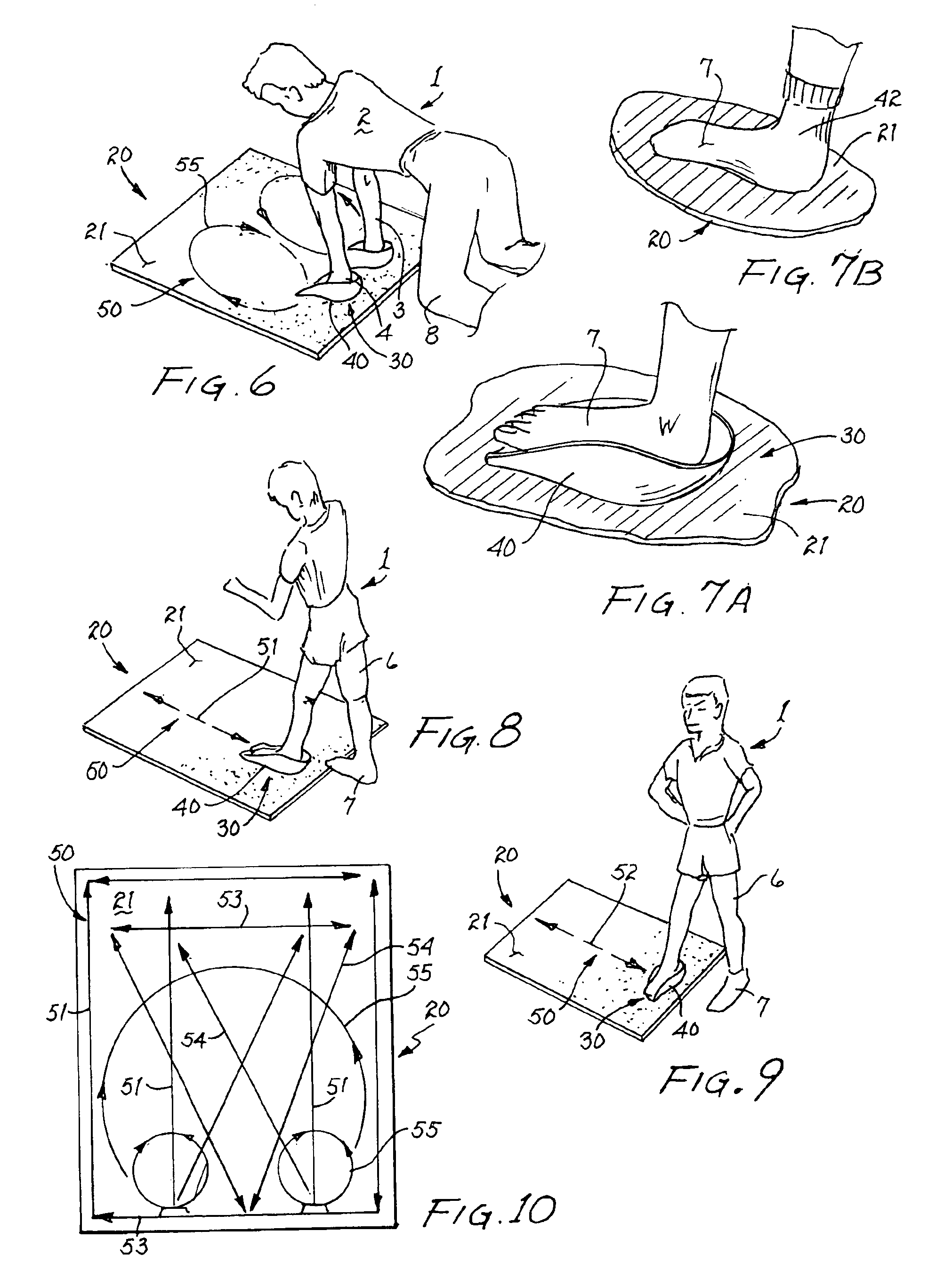 Exercise apparatus for recreational and rehabilitative exercise and method of exercise therefor