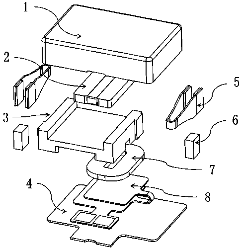 A new horizontal vibration motor with damping system