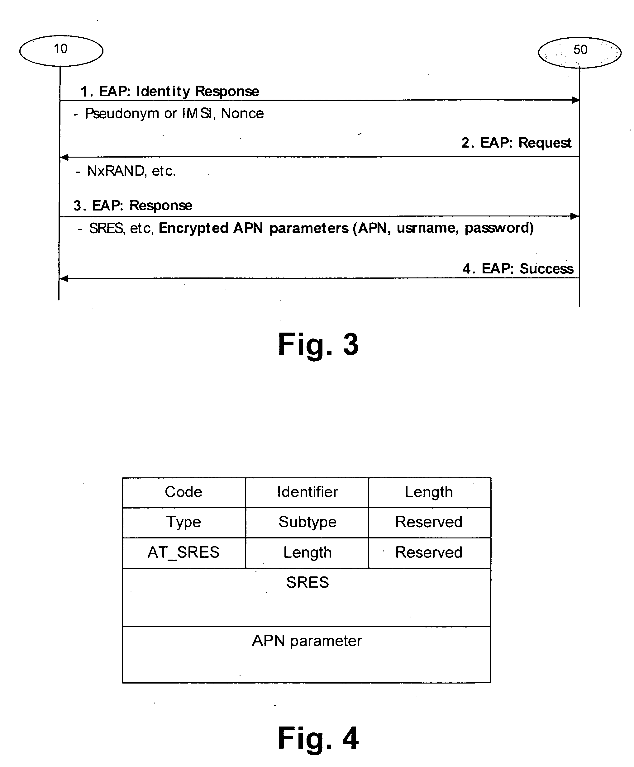 Method and system for providing access via a first network to a service of a second network
