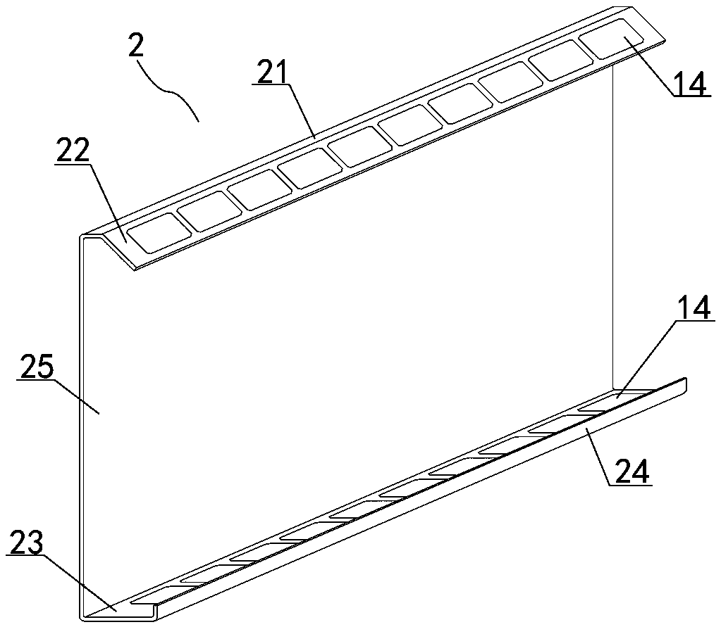 Floor expansion joint structure used in complex use environments and construction method thereof