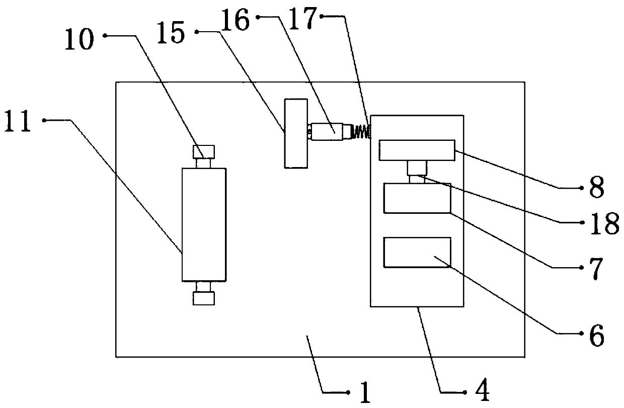 Bending device for water pipe processing