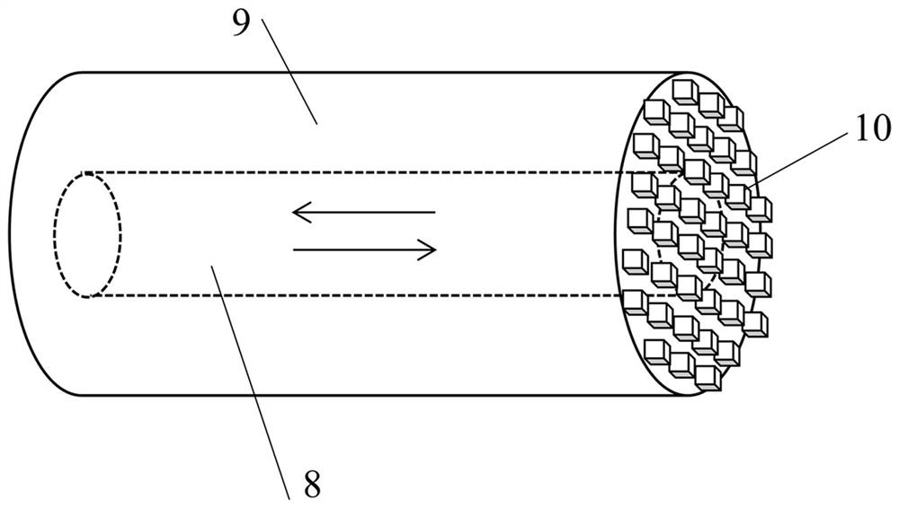 Seawater temperature and salinity sensor, measurement system and method based on double guided mode resonance effect