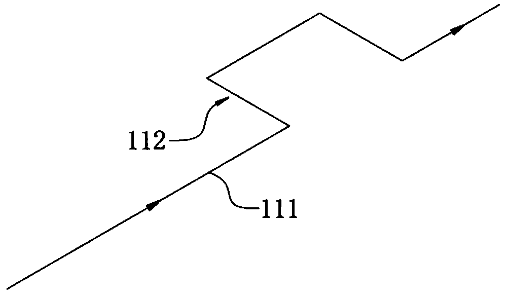 Liquid material conveying device