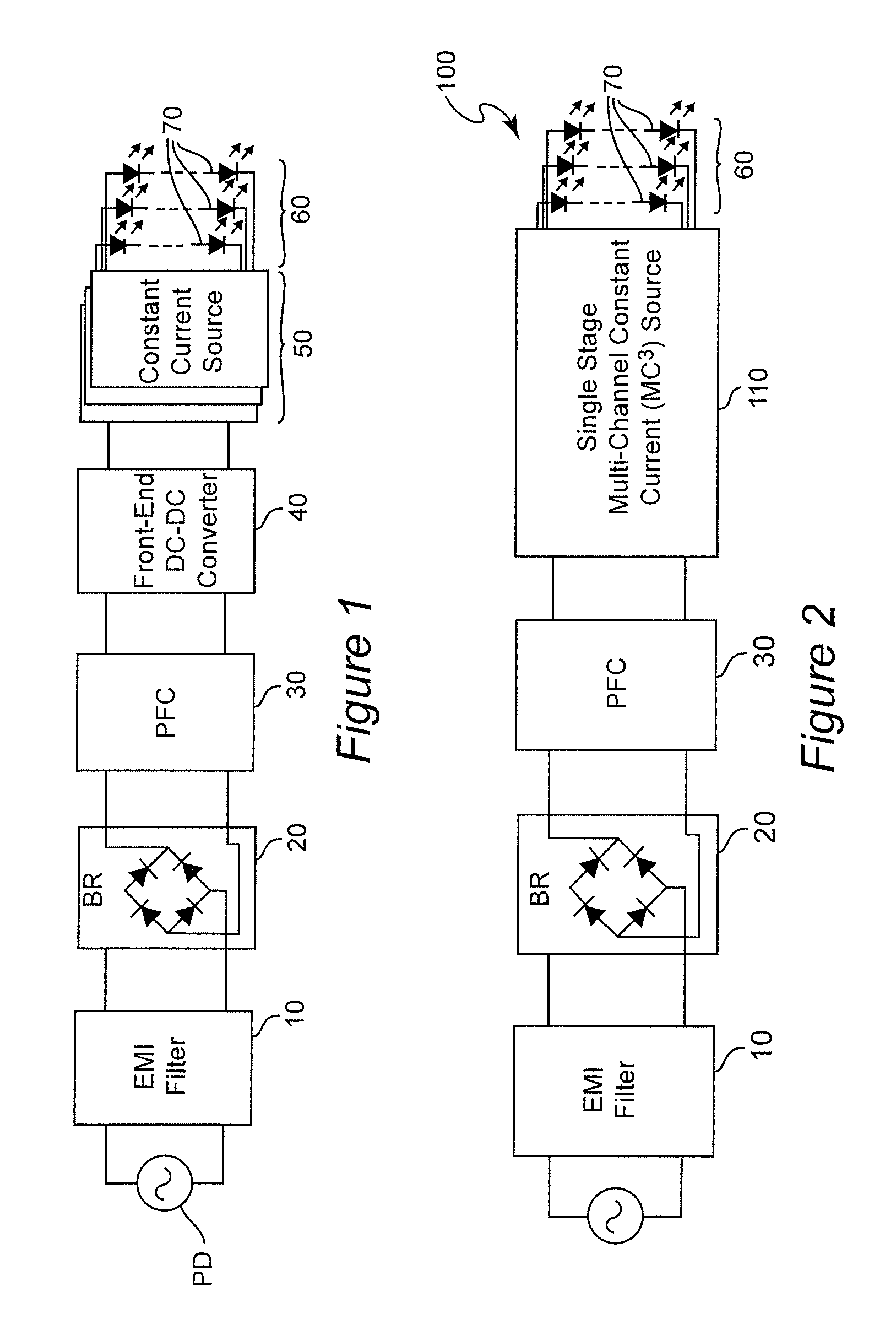 Multi-channel constant current source and illumination source