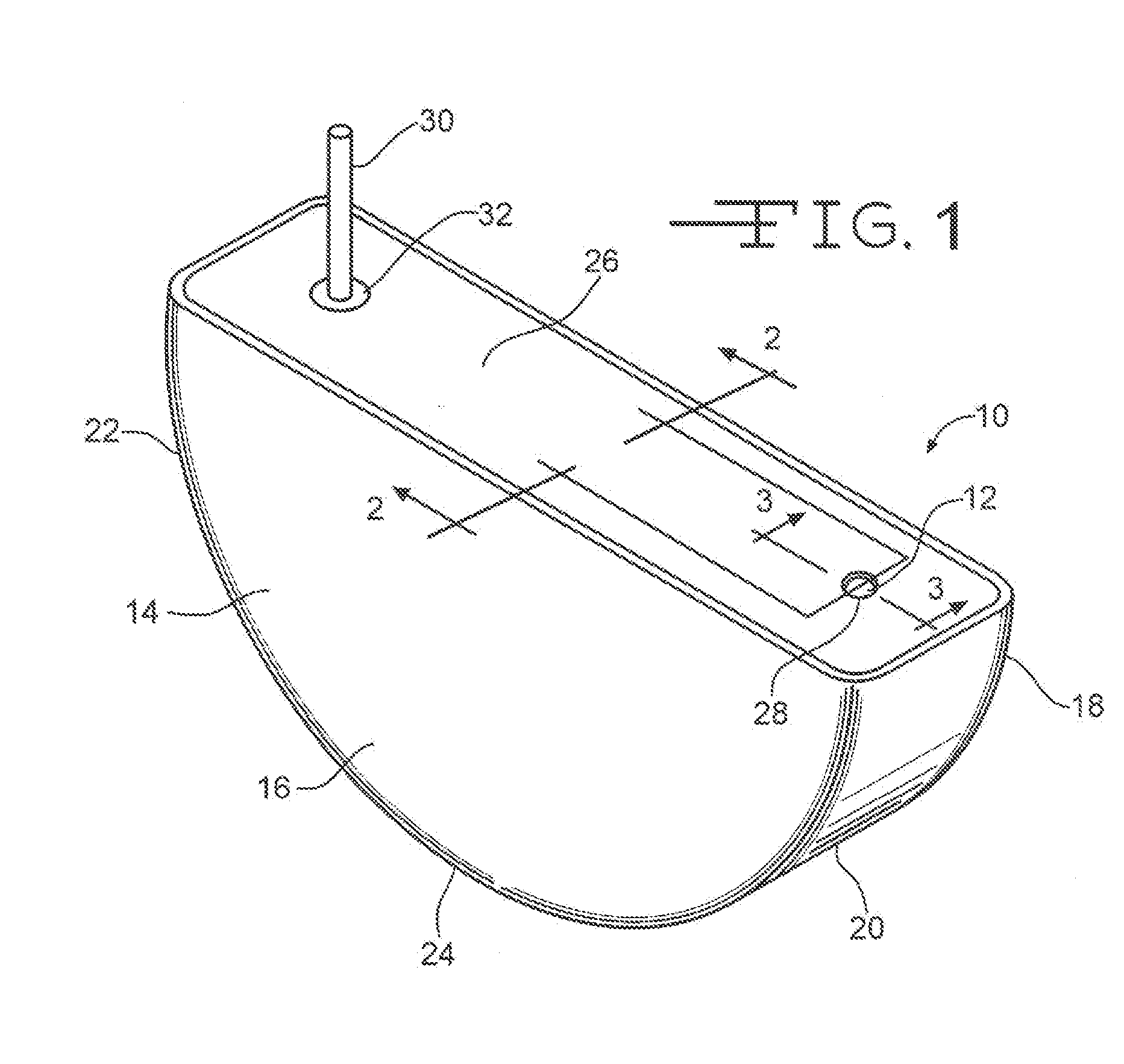 Method and apparatus for providing a sealed container containing a detectable gas