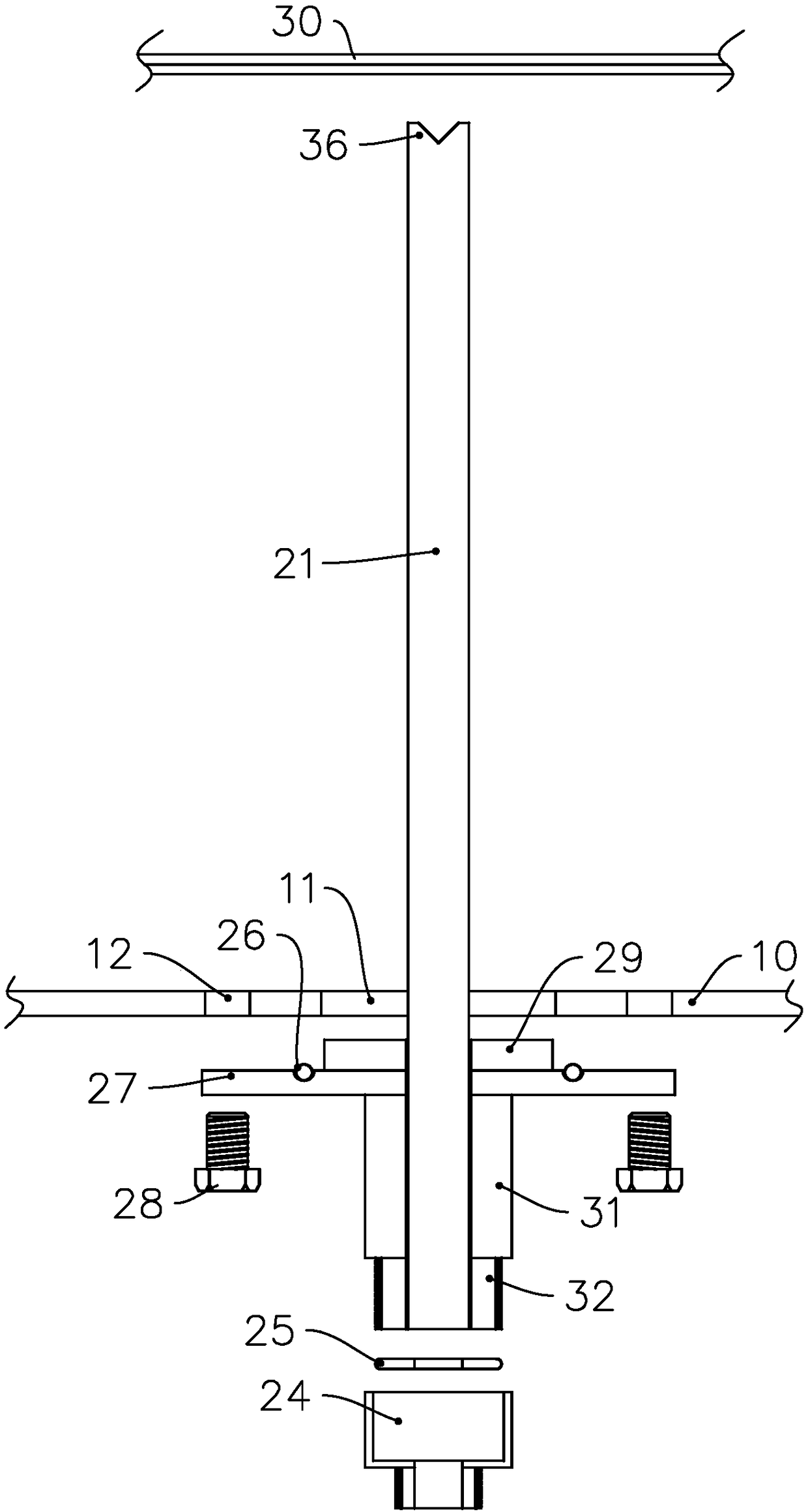 Tunnel lining trolley, working method and installation method of pre-grouting pipe fixing device