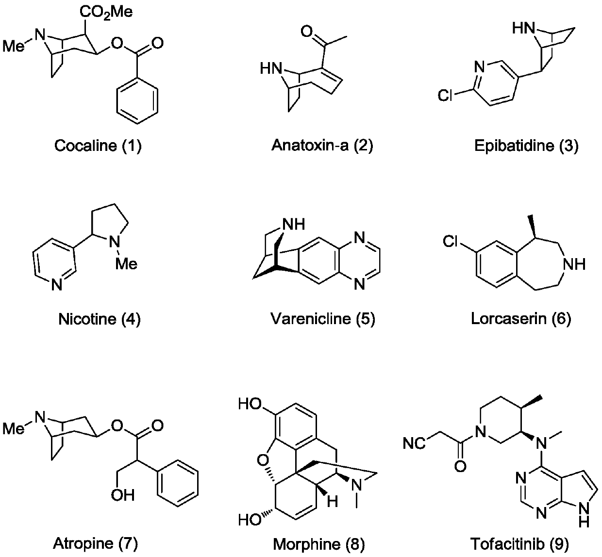 A class of chiral azapolycyclic alkaloids and their synthetic methods