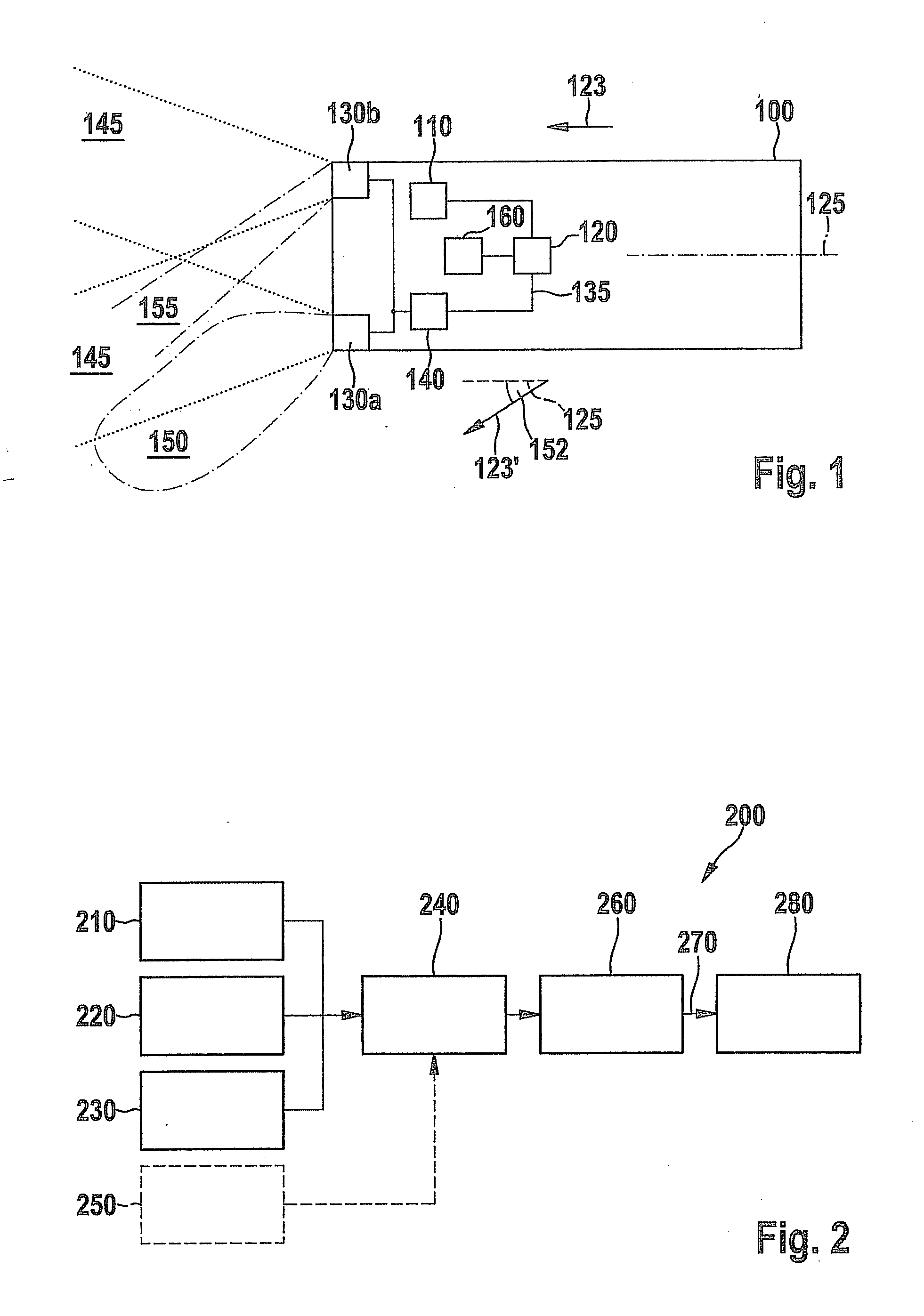 Method and device for adjusting a light emission of at least one headlight of a vehicle
