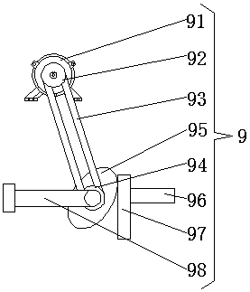 Surface dust removing device for solar panel