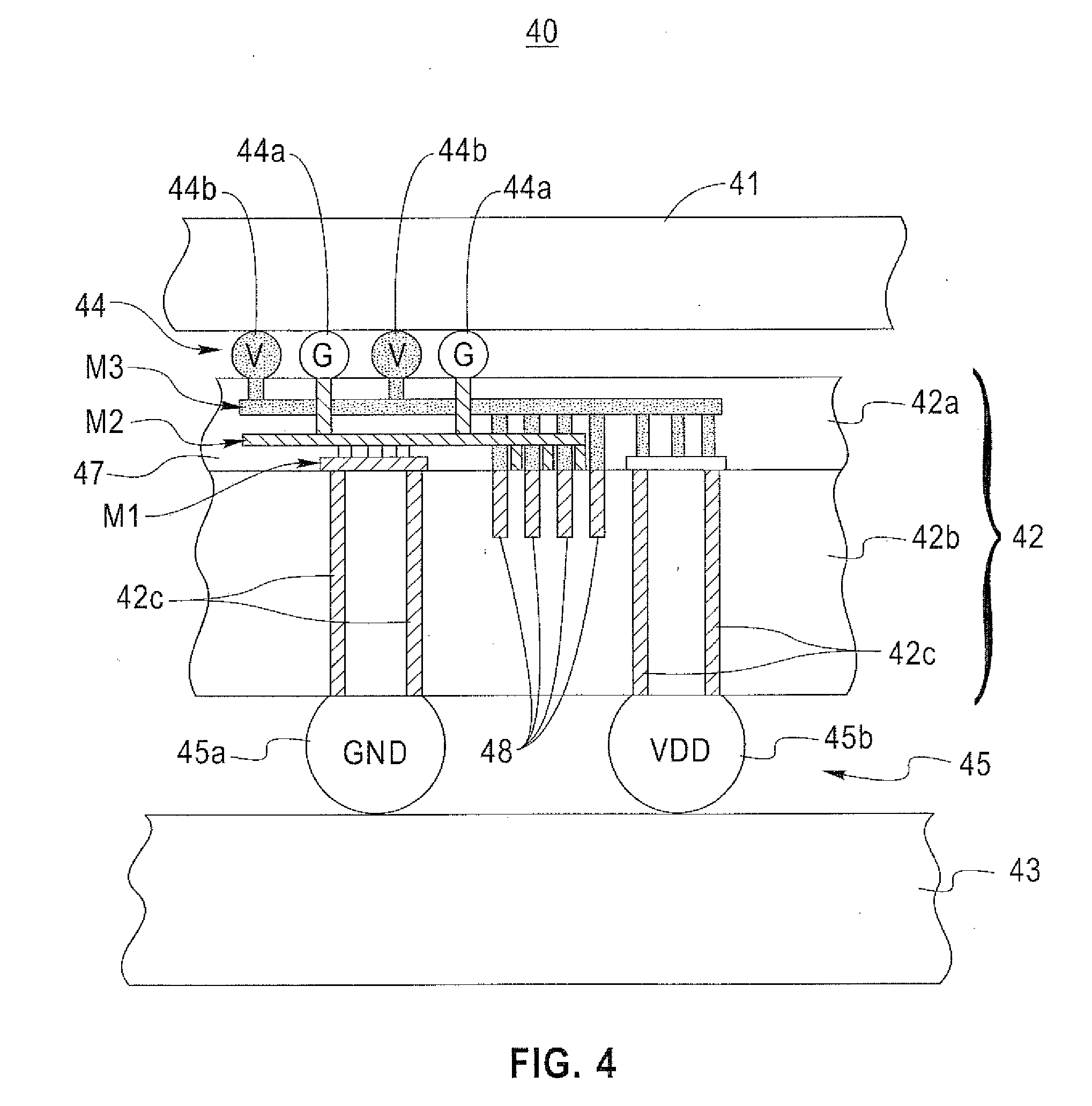 Apparatus and methods for constructing semiconductor chip packages with silicon space transformer carriers