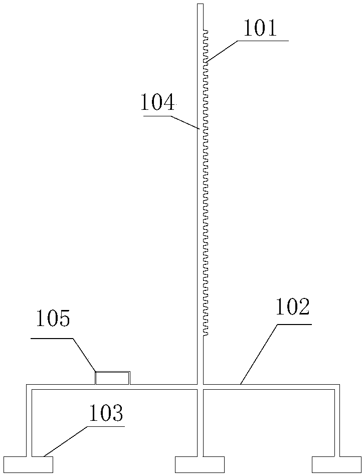 Electric hammering device of compaction apparatus