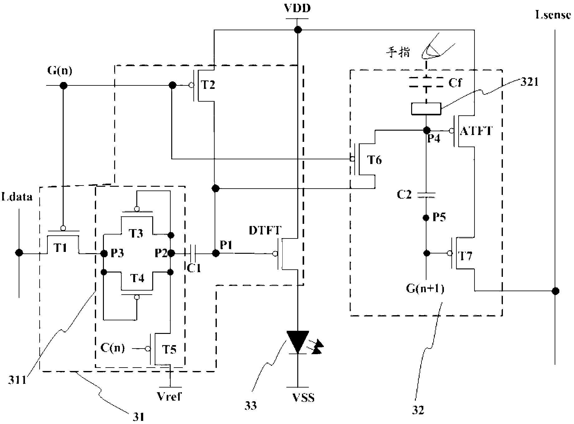 Light emitting diode pixel unit circuit and display panel