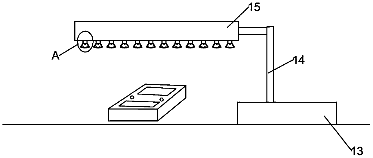 Photoelectric rechargeable gas detection alarm instrument