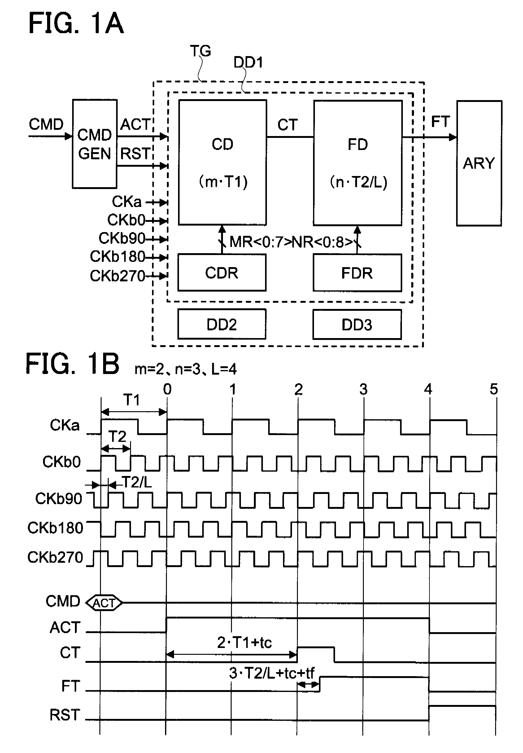 Timing control circuit and semiconductor storage device