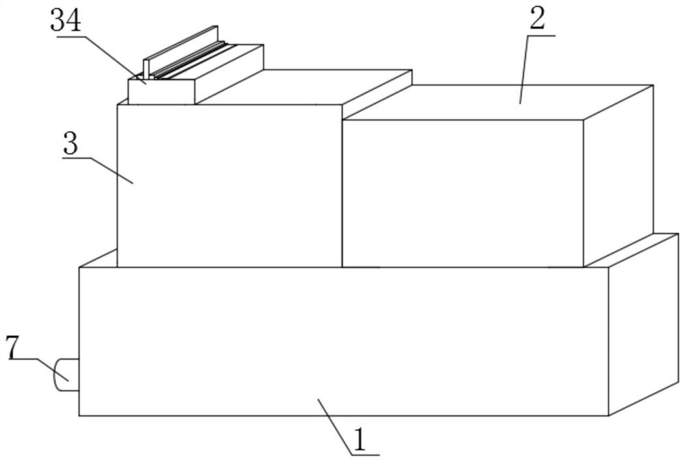 Parameter-settable spindle tool loosening and broaching position state detection mechanism