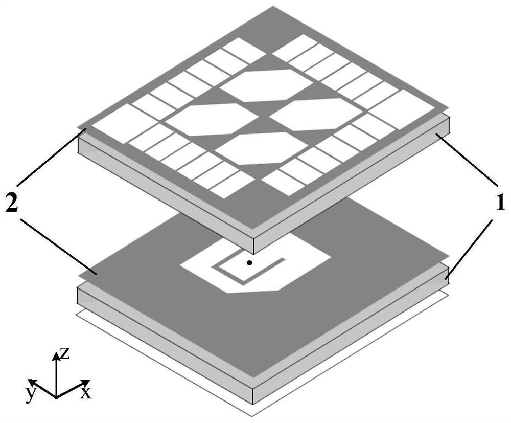 Circularly polarized wearable antenna