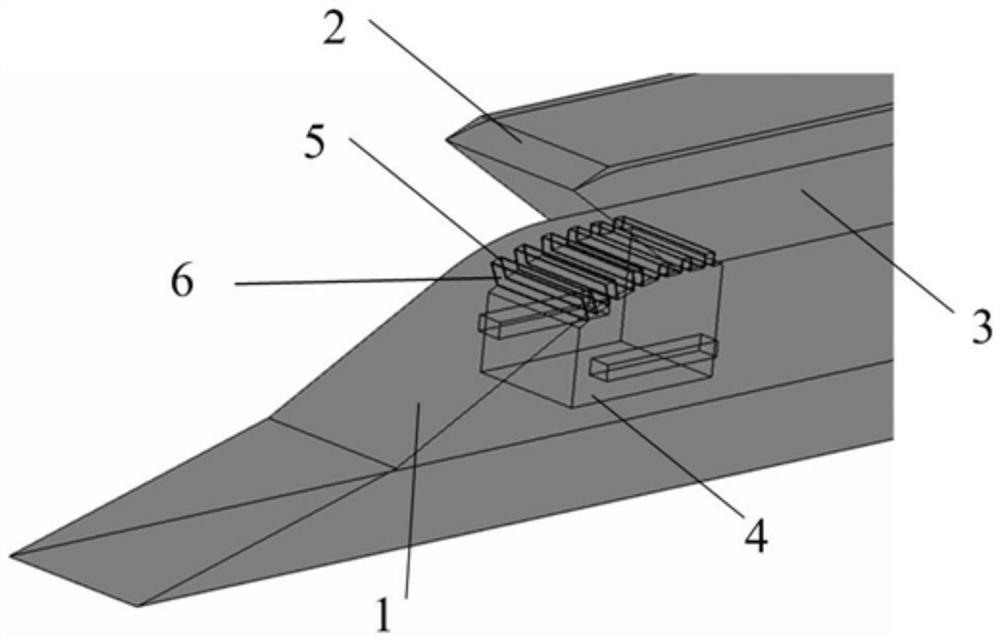 A fixed-geometry wide-velocity range supersonic inlet, its working method and aircraft