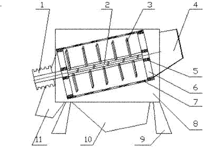 Simple soil crusher