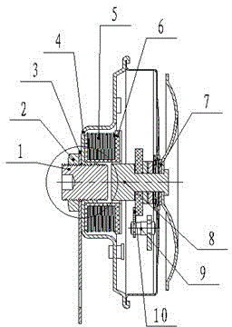 Static iron core and motor vehicle electric horn provided with the static iron core