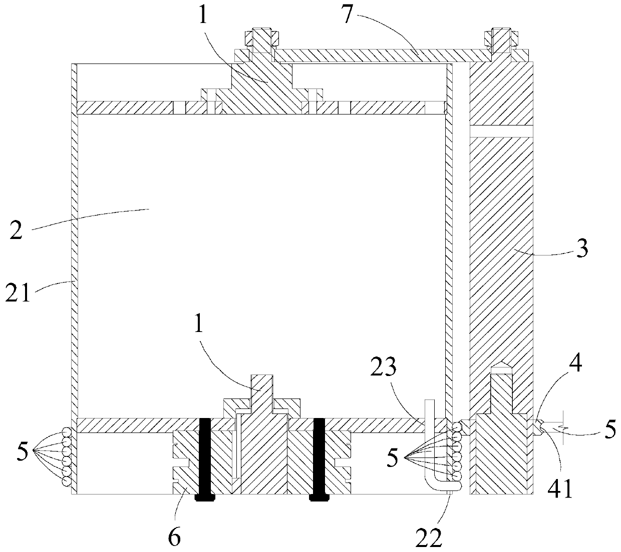 A tube coiler and method for coiling a separation column
