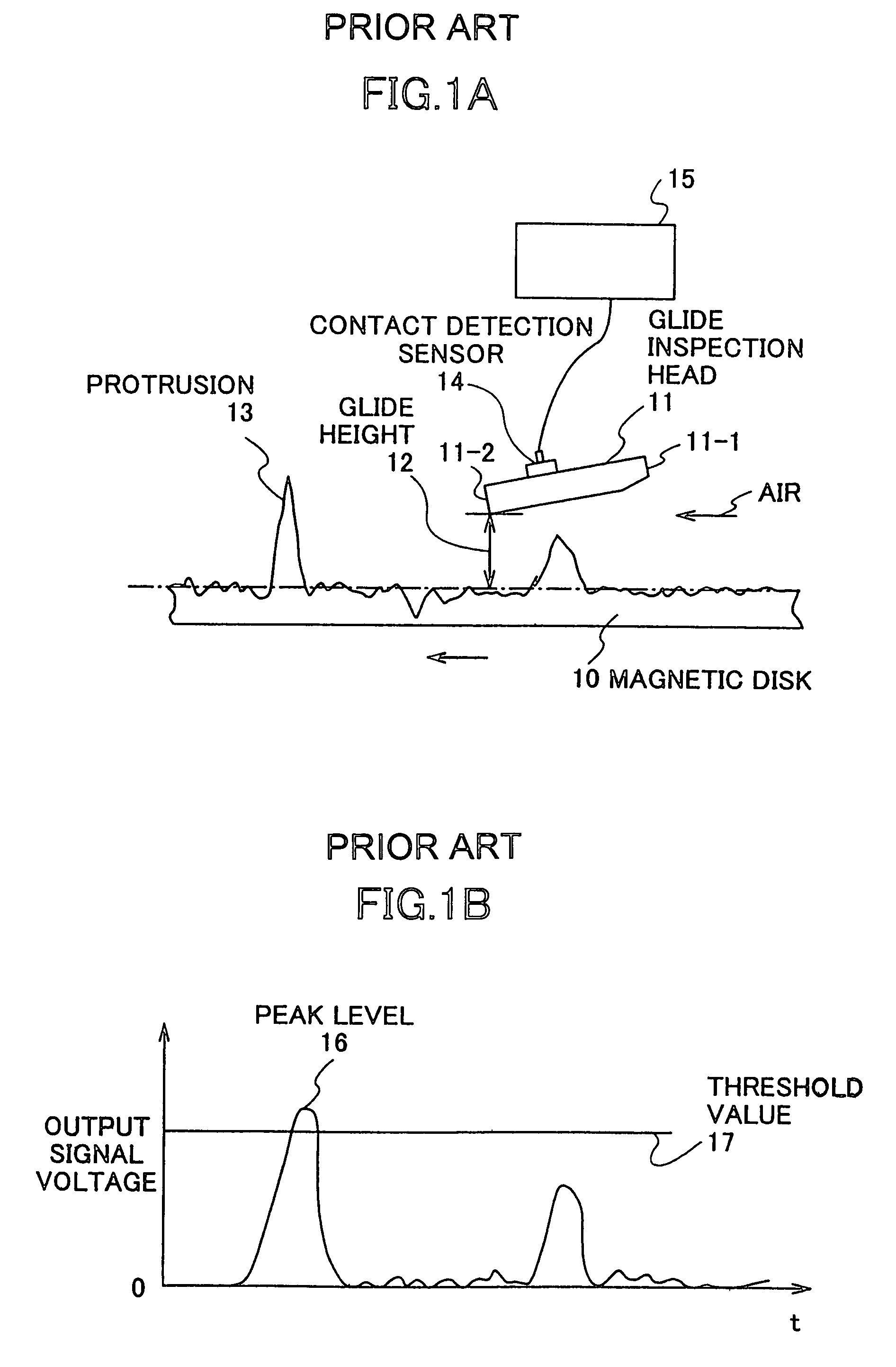 Method of inspecting magnetic recording medium based on contact duration time