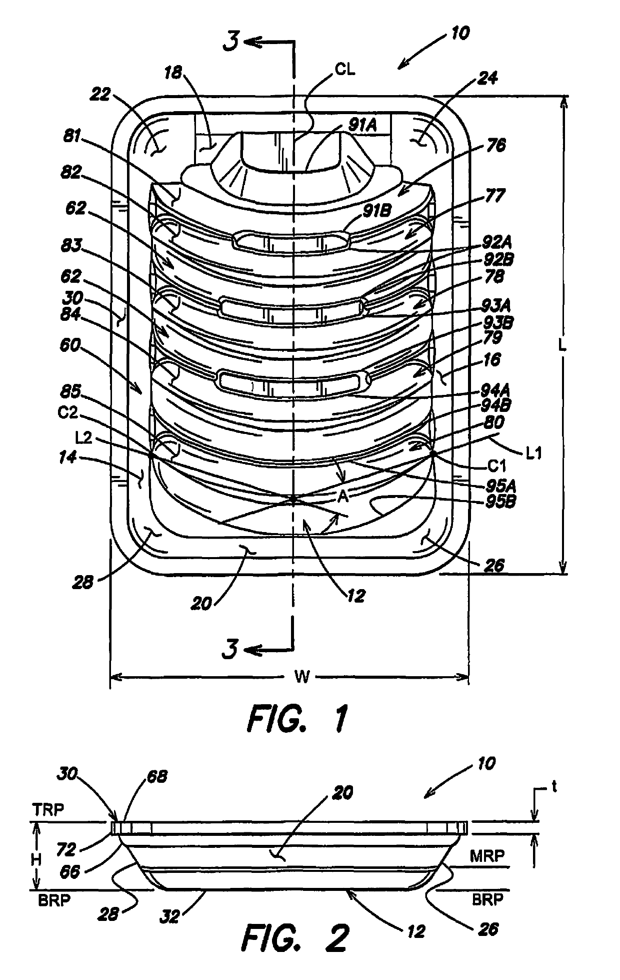 Processor tray and method of packing