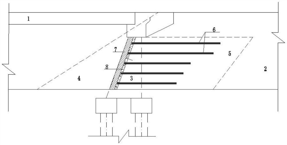 The Method of Removing Cone Slope of Ribbed Abutment in Road Operation State