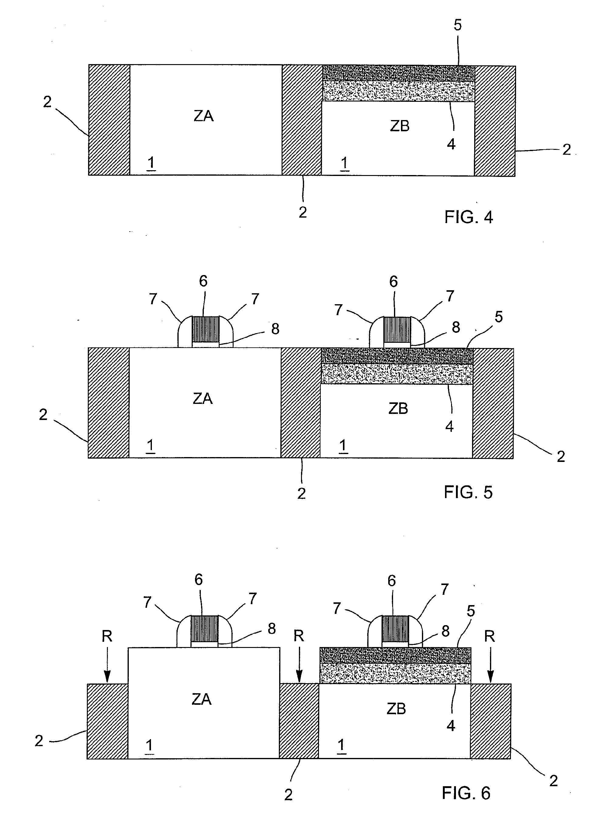 Method for integrating silicon-on-nothing devices with standard CMOS devices