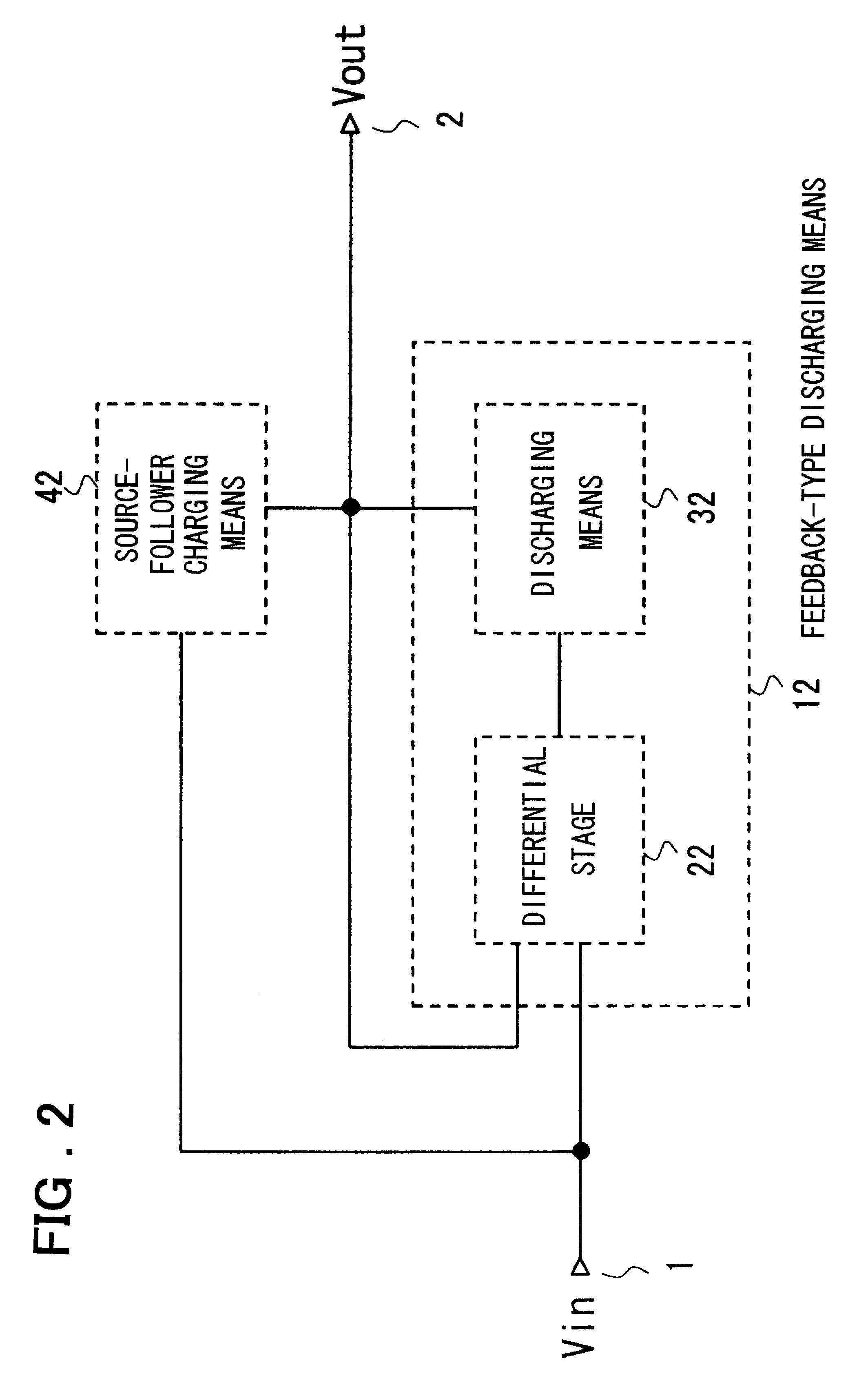 Feedback-type amplifier circuit and driver circuit