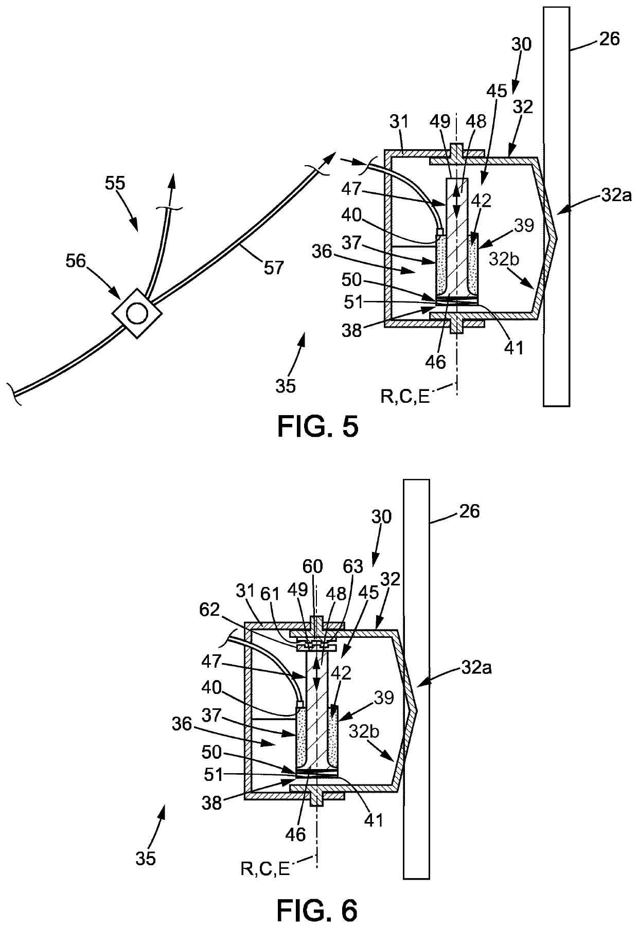 Vehicle comprising a viewing system and method for adjusting position of a monitor of the viewing system