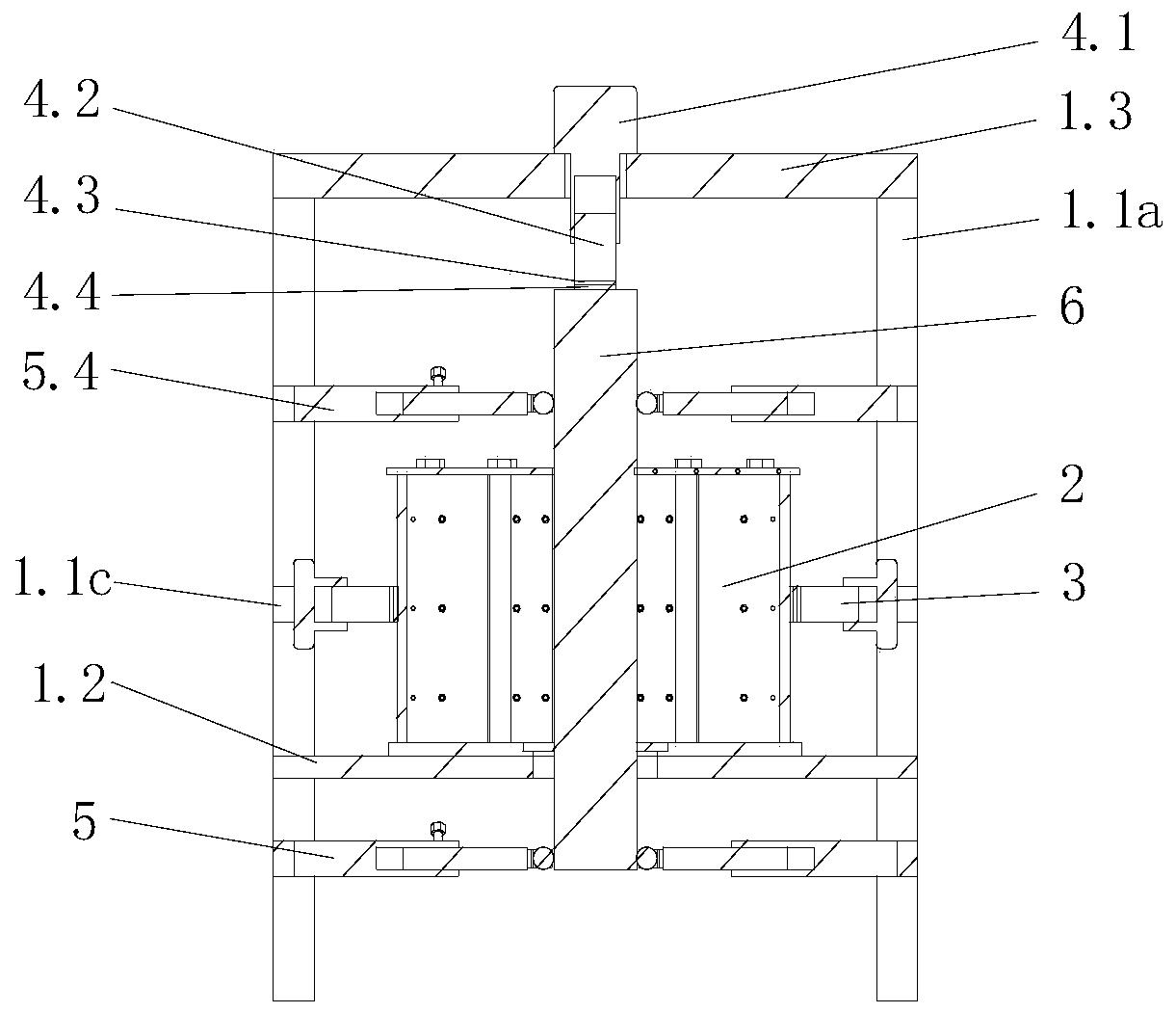 A test device for shear mechanical properties of pile-soil contact surface