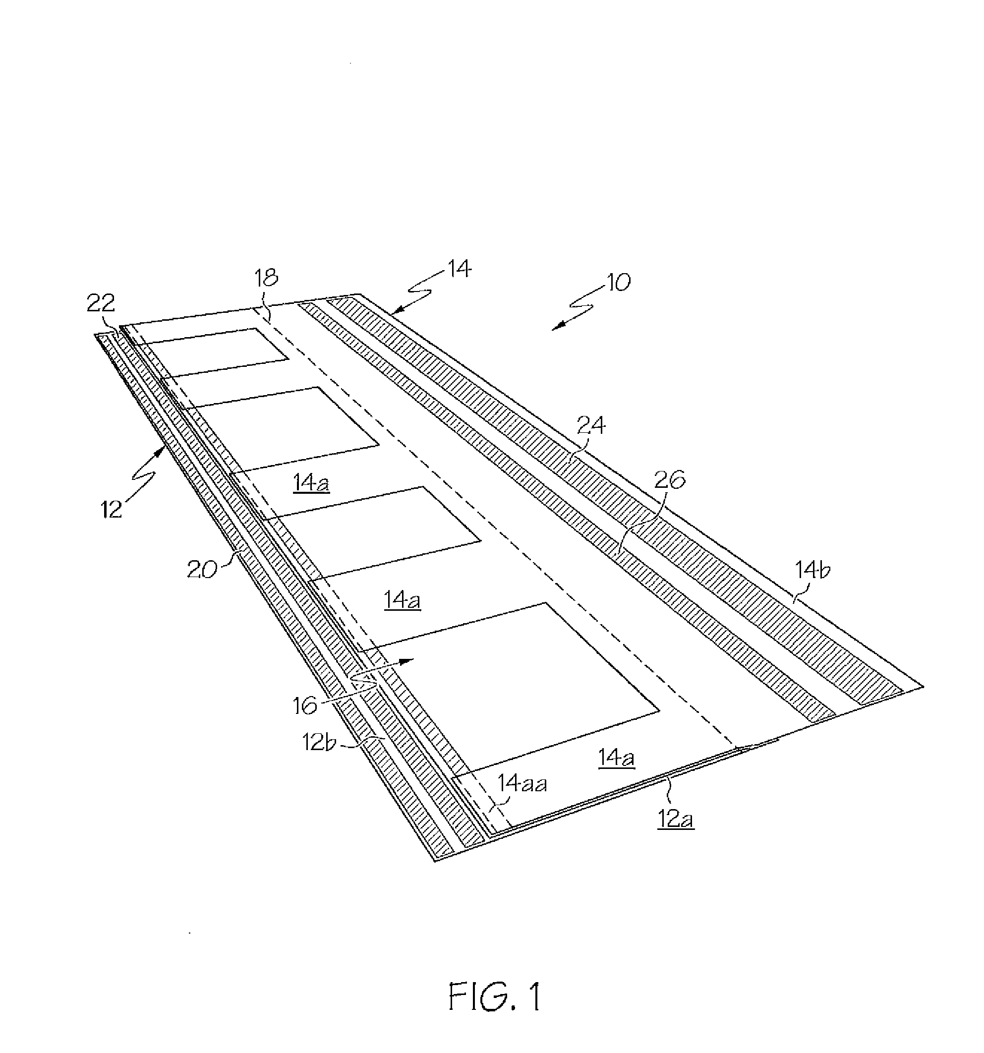 Top down trap lock shingle system for roofs