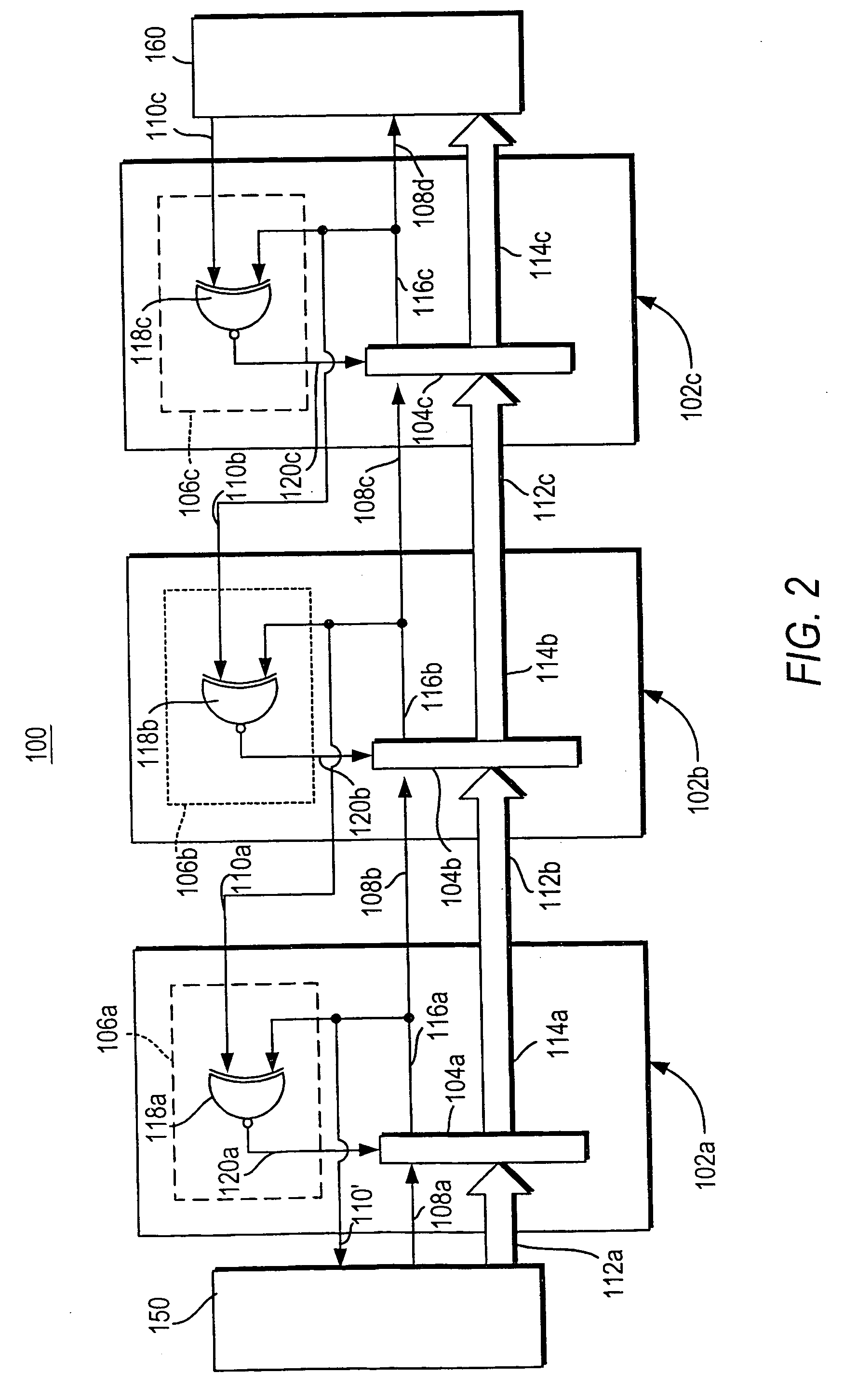 Asynchronous pipeline with latch controllers