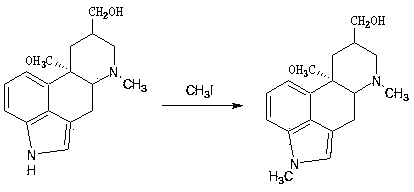 Synthetic method of nicergoline