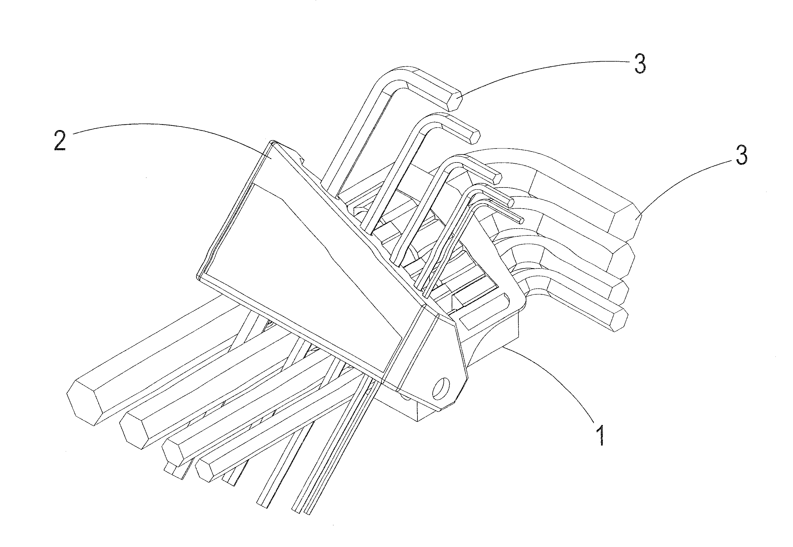 Structure of tool holding sheath