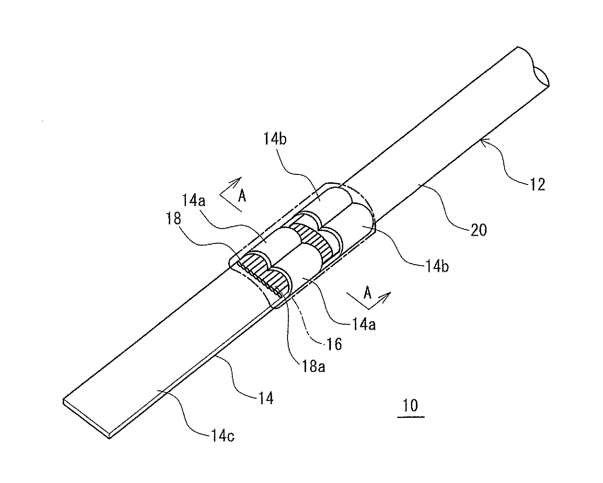 Anticorrosive, coated electric wire with terminal, and wiring harness