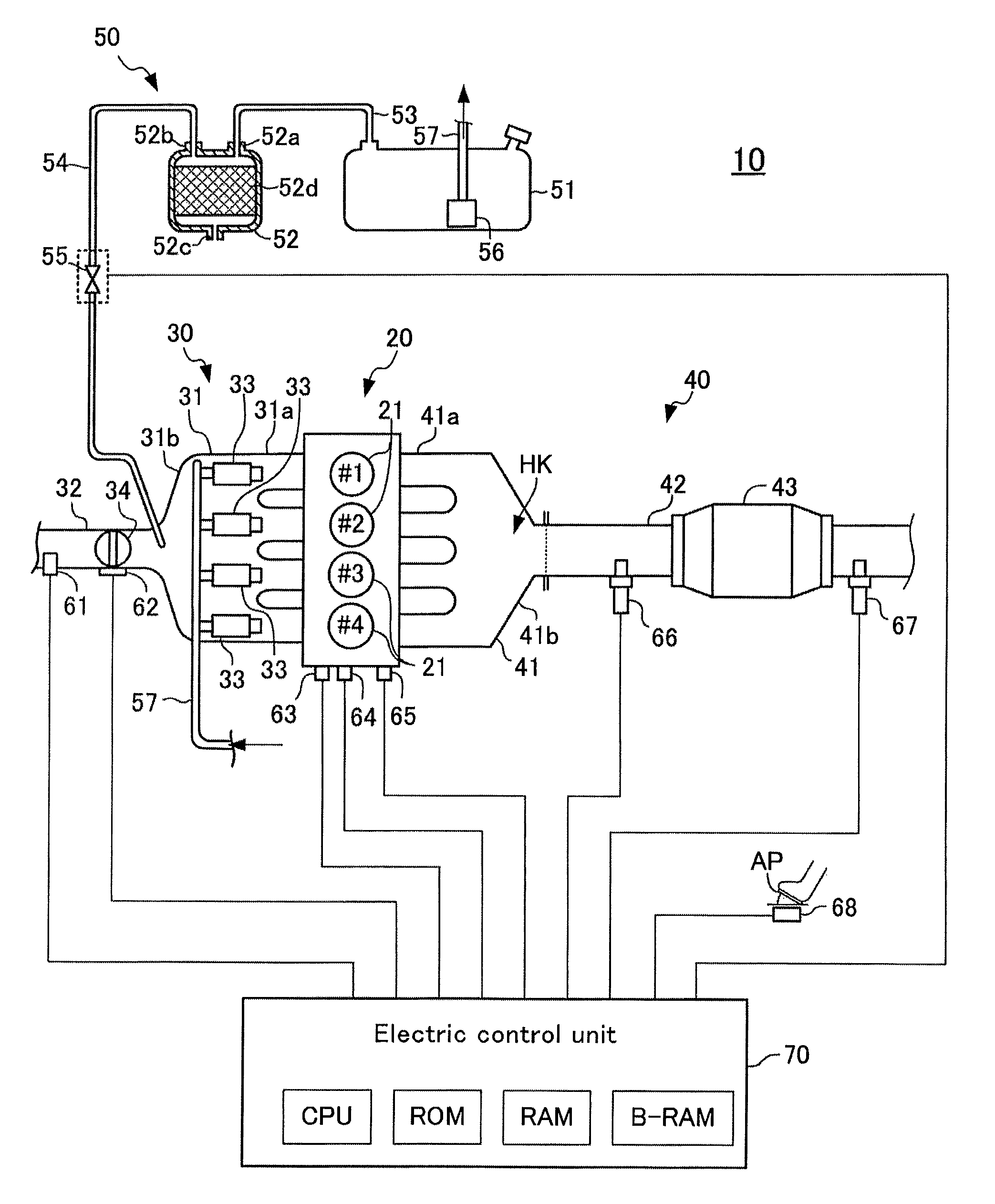 Control apparatus for an internal combustion engine