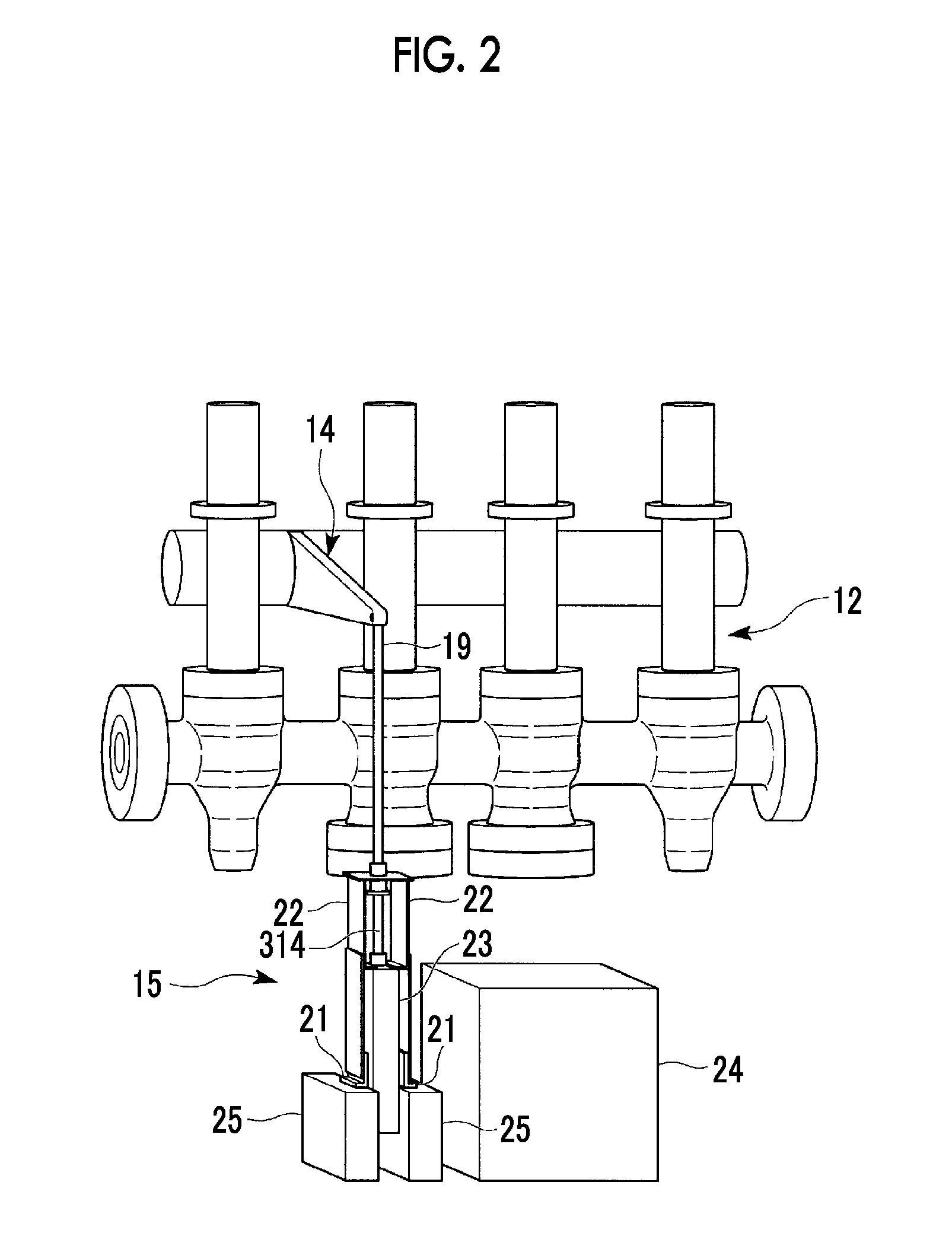 Linear motion mechanism, governing valve drive device, and steam turbine