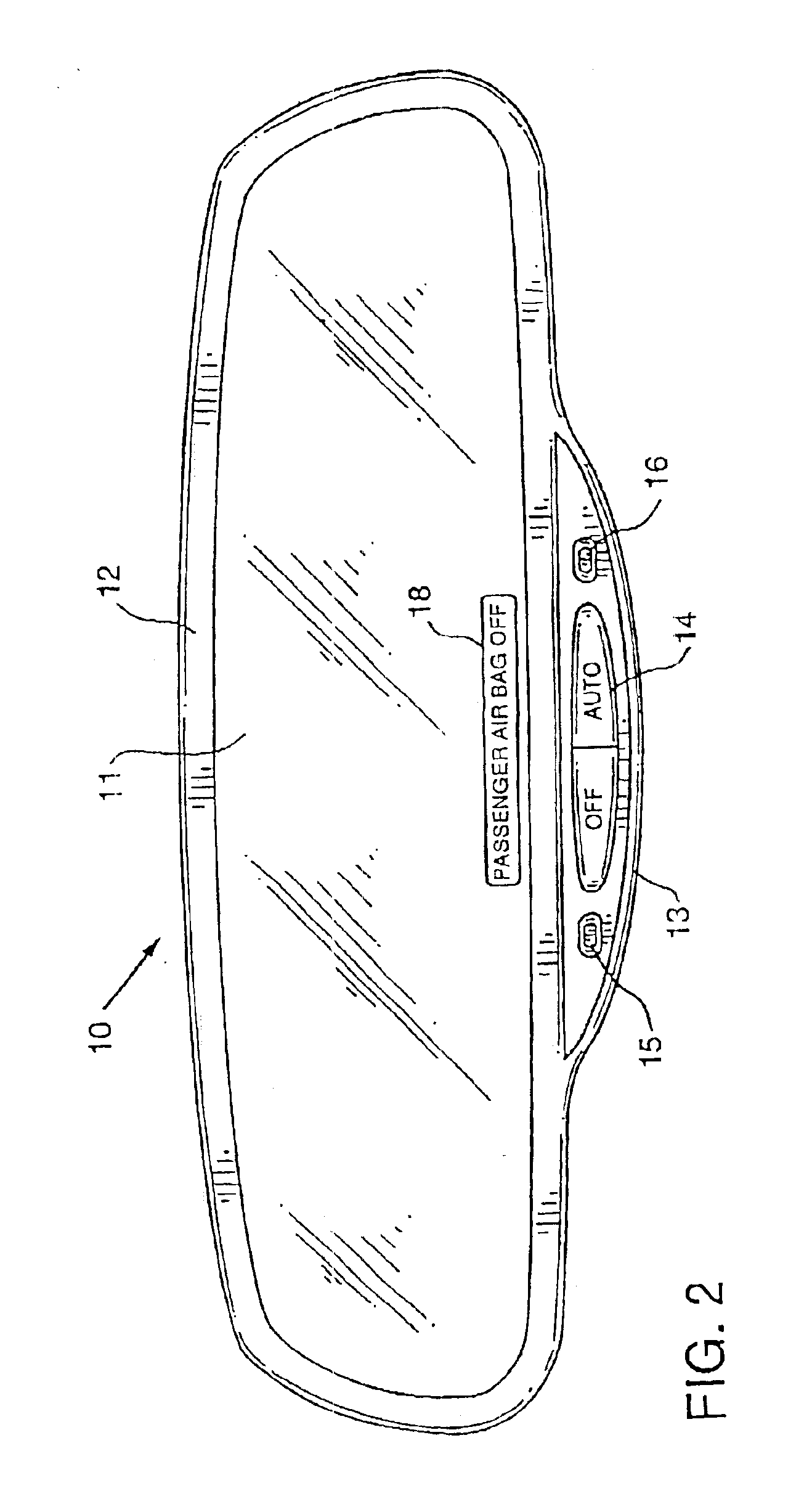 Rearview mirror with display