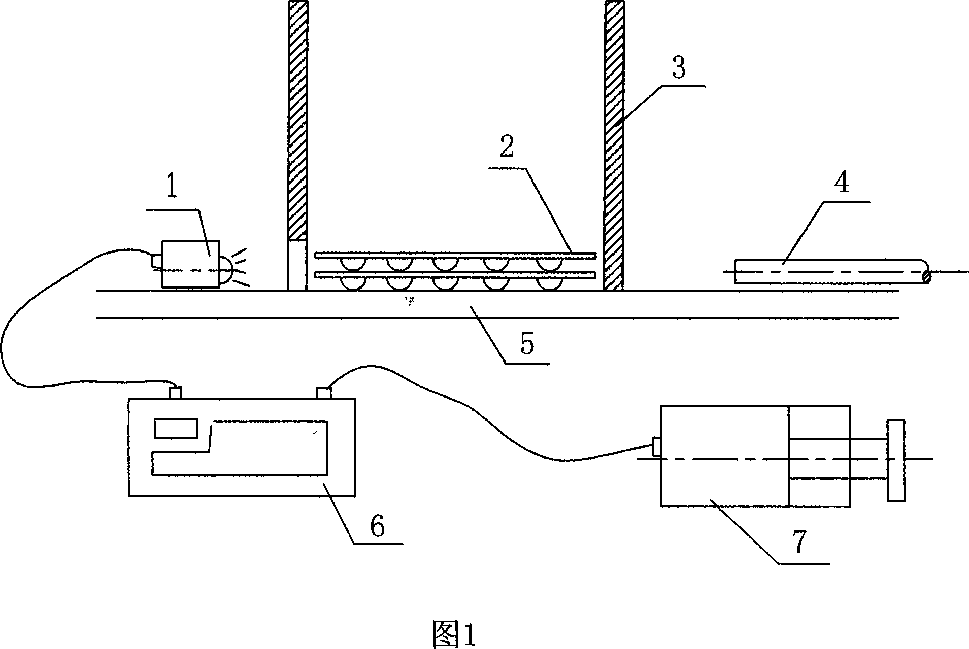 Article loading in case amount detecting and rejecting mechanism for package machinery