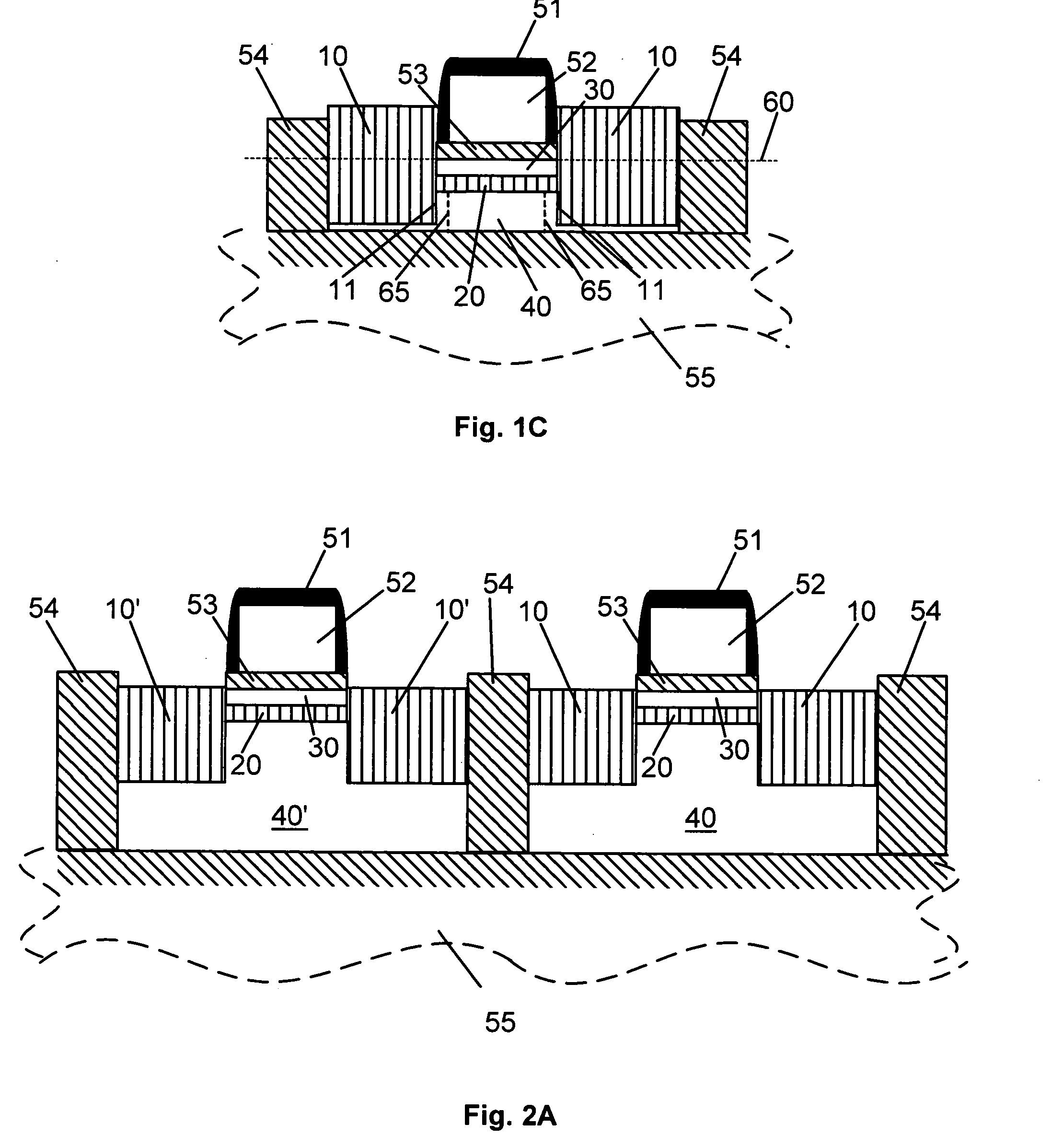 High mobility heterojunction complementary field effect transistors and methods thereof