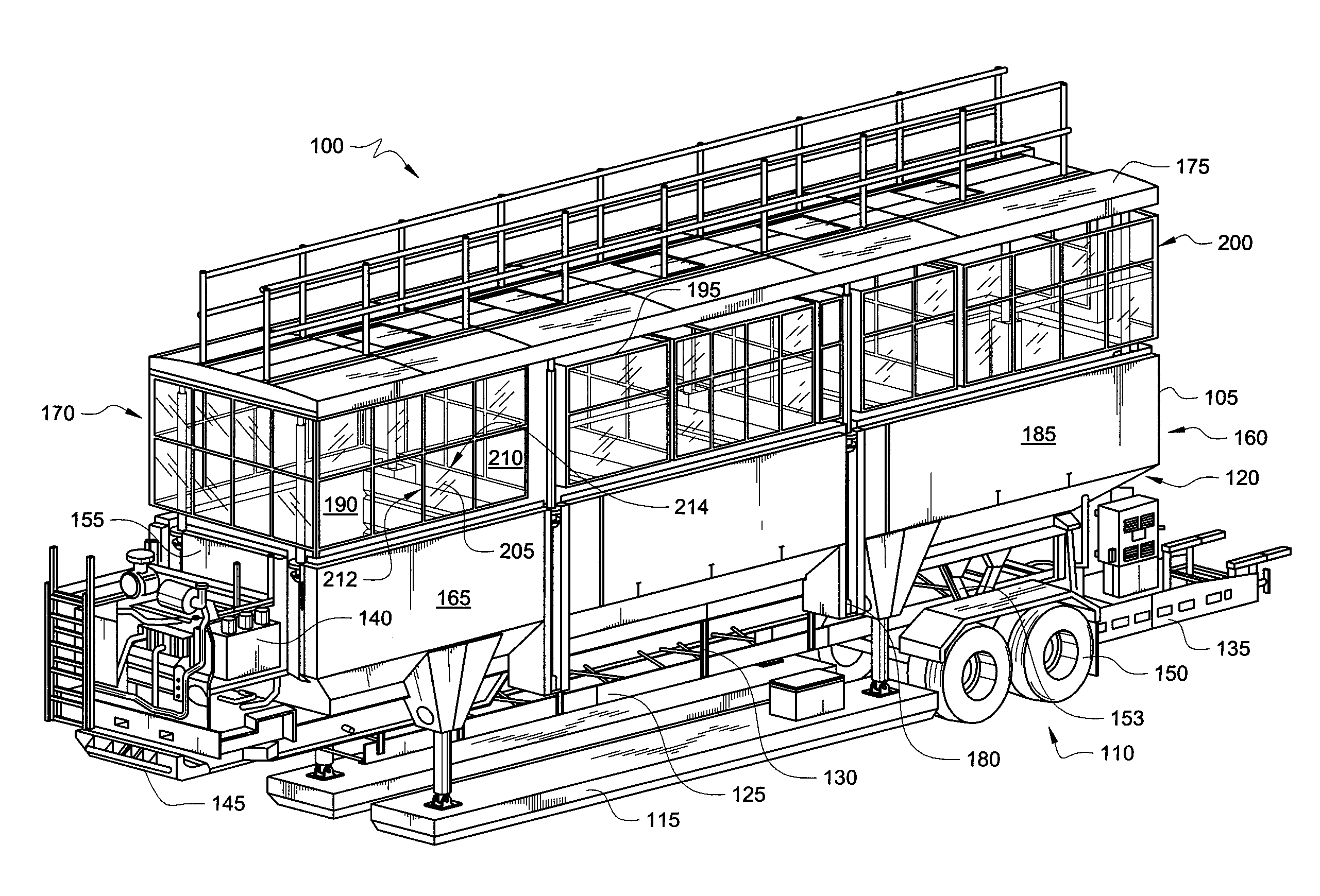 Apparatus for expandable storage and metering