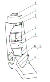 Sensing film ion selective electrode prepared by film dropping method